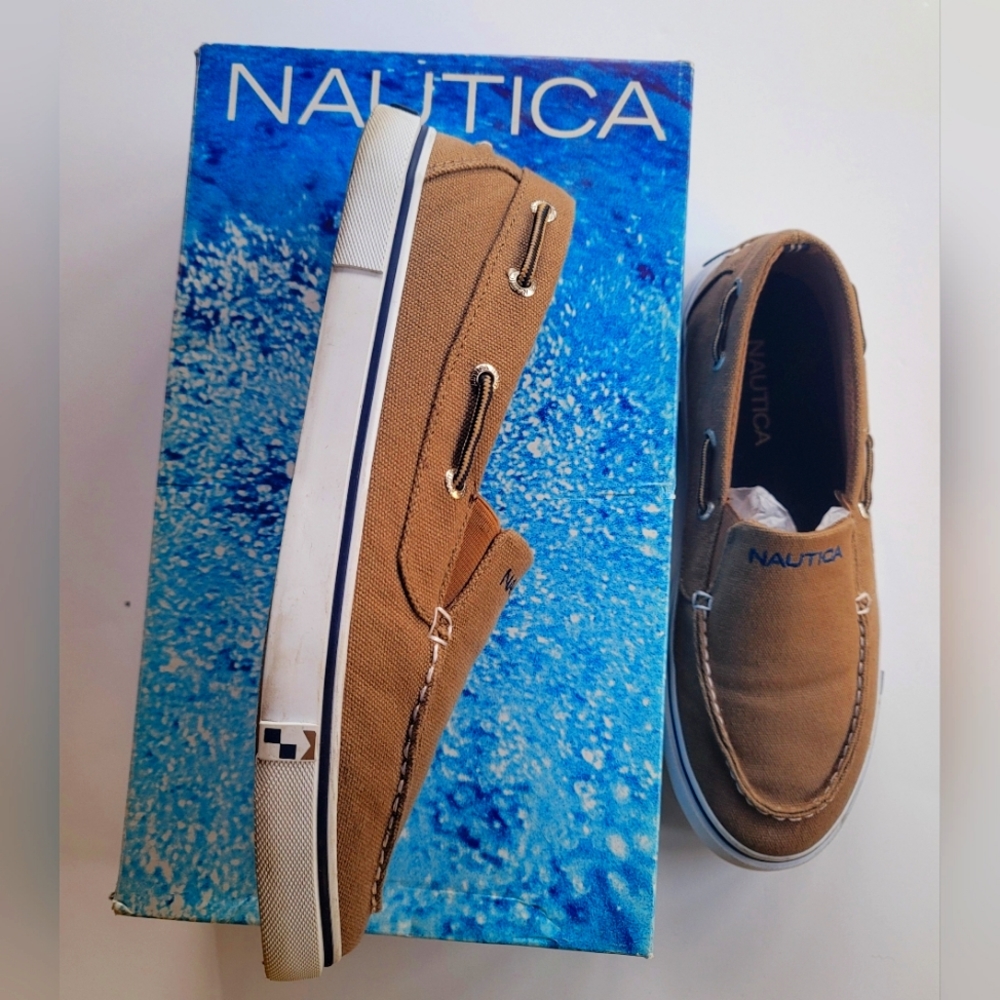 Nautica boat shoes! Gently used!